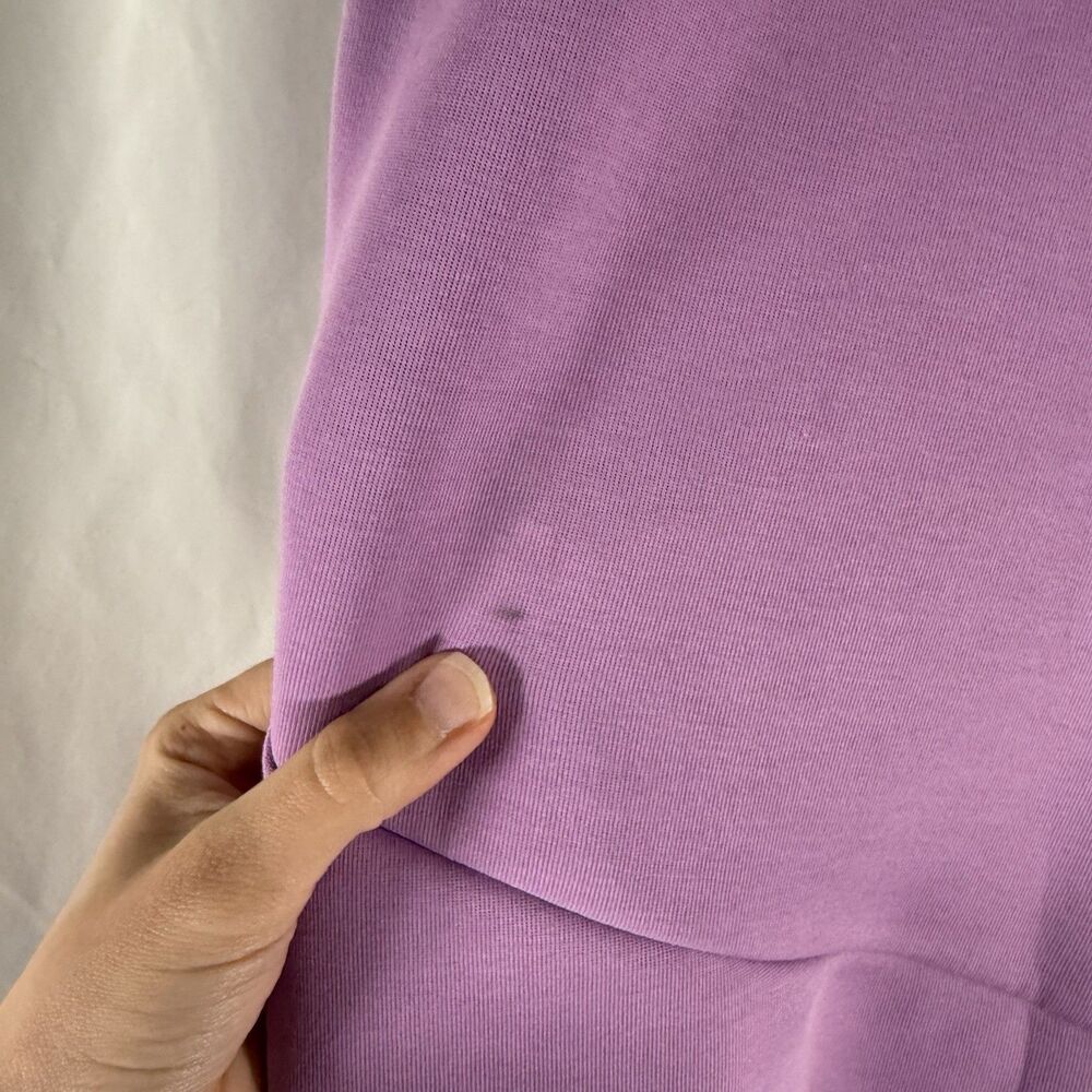 Nike Sweatpant Joggers Women's XL Purple Elastic Waist Pull On Pockets - Picture 5 of 11